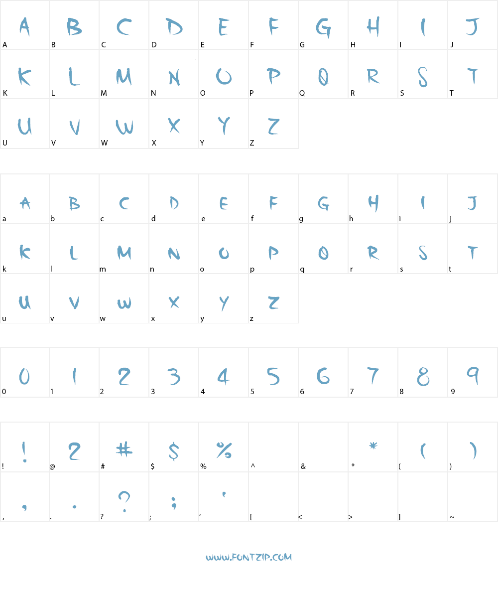 Squad Font Font Character